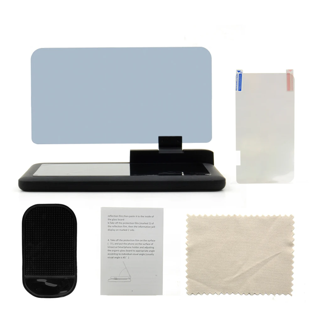 Новейший держатель для смартфона H6 автомобильный HUD Дисплей 6 дюймов с высоким