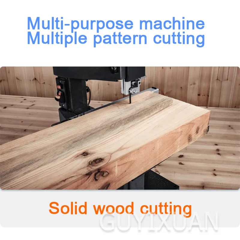 

Multifunctional 9 inch woodworking band saw machine straight line curve Cut 8 inch home DIY woodworking band saw machine