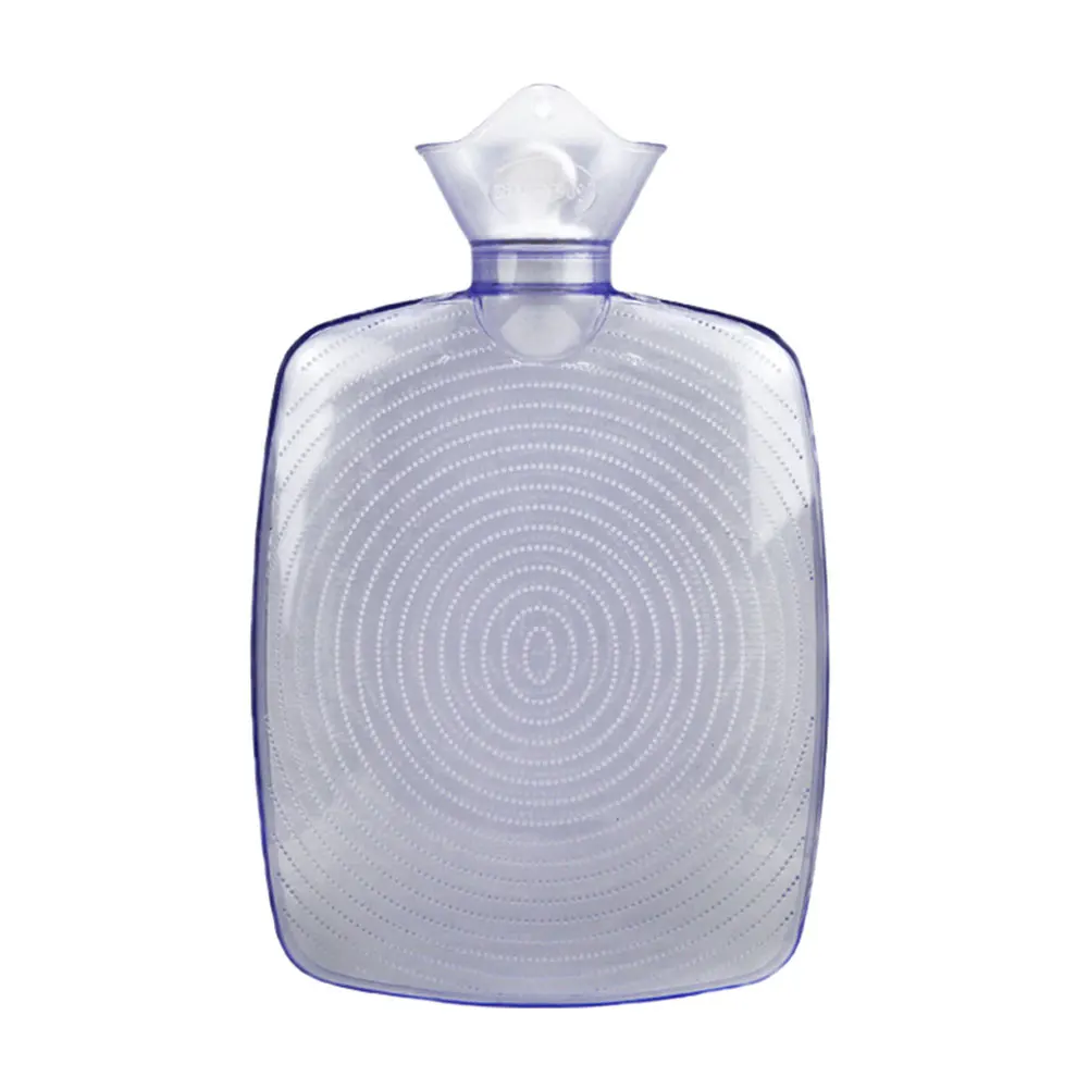 Portable Ice Pack Leakproof Hot Water Bottle Winter Transparent Pain Relief Heat Preservation Massage PVC Warm Explosion Proof | Бытовая