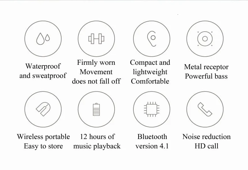 S5 Bluetooth наушники беспроводные наушники спортивные басы Bluetooth наушники с микрофоном для телефона Auriculares
