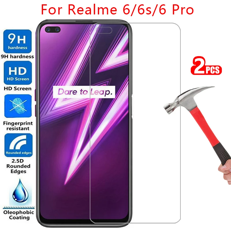 

Закаленное стекло для защиты экрана для realme 6s 6 pro, чехол для realmi 6pro s6, защитный чехол для телефона 360, realme6, realme 6s