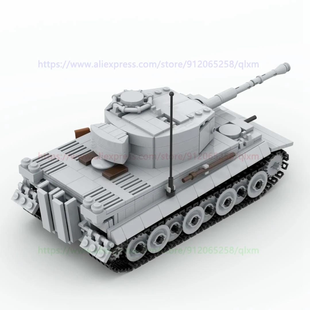 Конструктор Tiger тяжелый танк военная серия игрушка Pz.kpfw VI I сборные детали