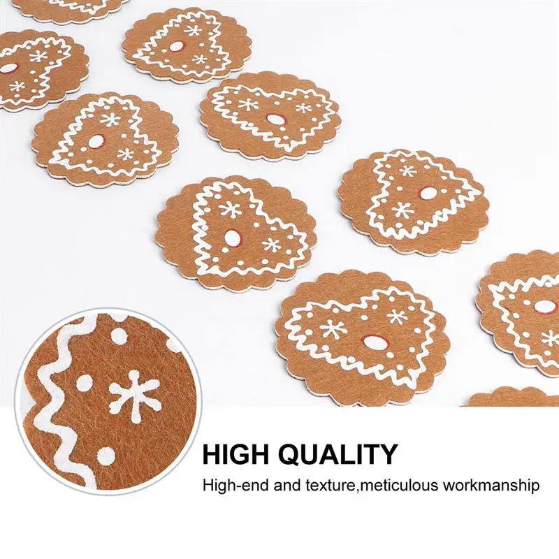 10 шт. Рождественские декоративные салфетки креативные теплоизоляционные