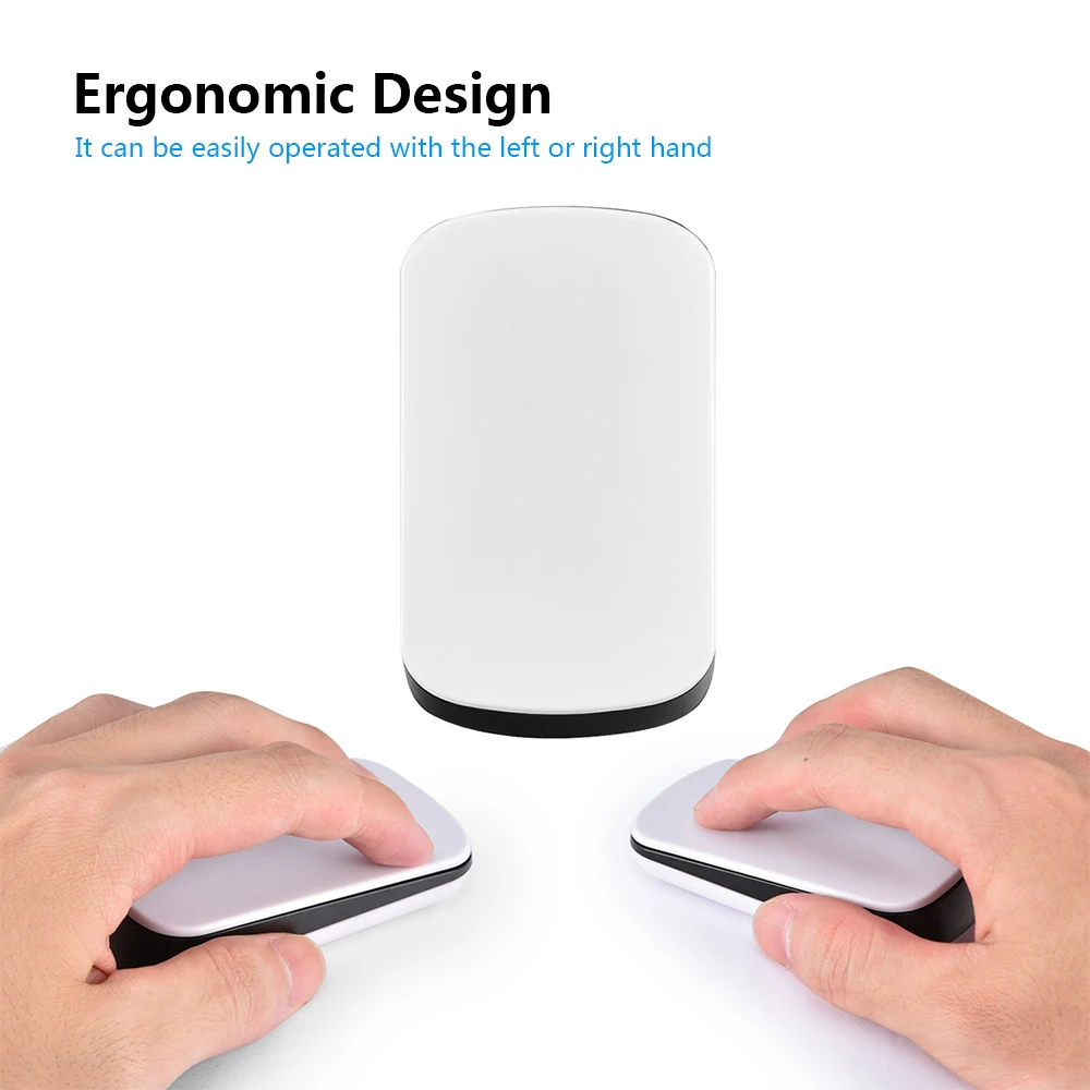 Беспроводная мышь 2 4G беспроводная оптическая с полным касанием креативная для