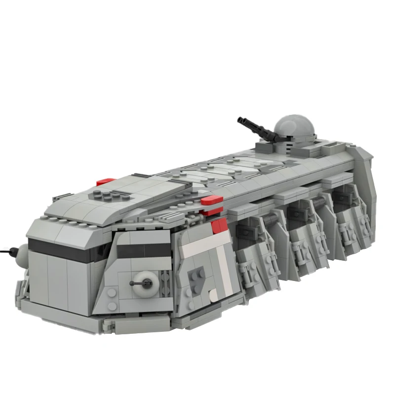 

MOC War Troop Transport Car Building Blocks Armored Transport Vehicle Space Wars Series Soldiers Vehicle Toy Child Birthday Gift