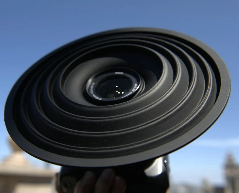 Матовая крышка для объектива камеры Антибликовая силиконовая Крышка Складная