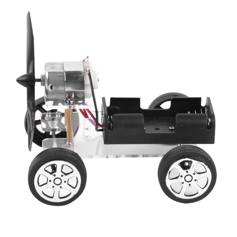 Обучающая умная ветряная мельница автомобиль DIY сборная модель автомобиля