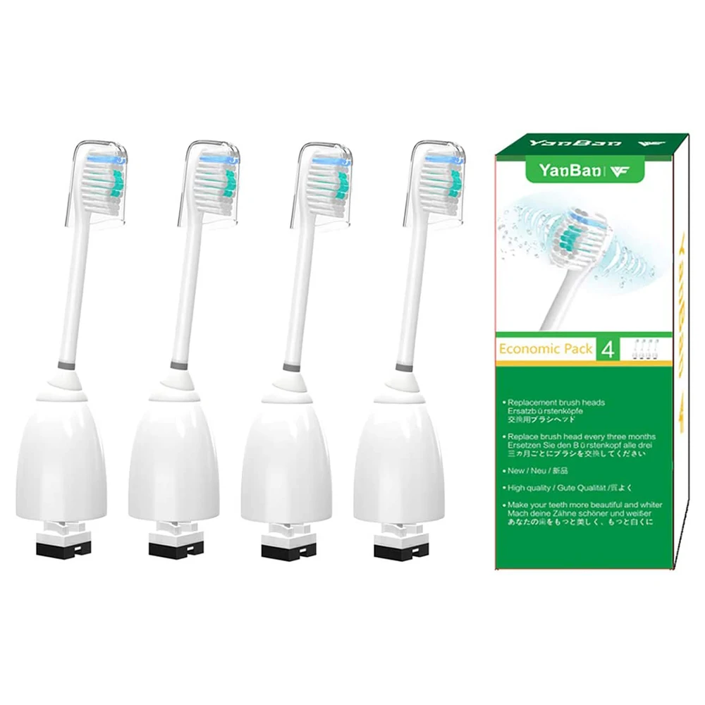 4 шт. замена электрической Зубная щётка ручка HX7001 HX 7002 HX7022 для Philips Sonicare e Series Серия