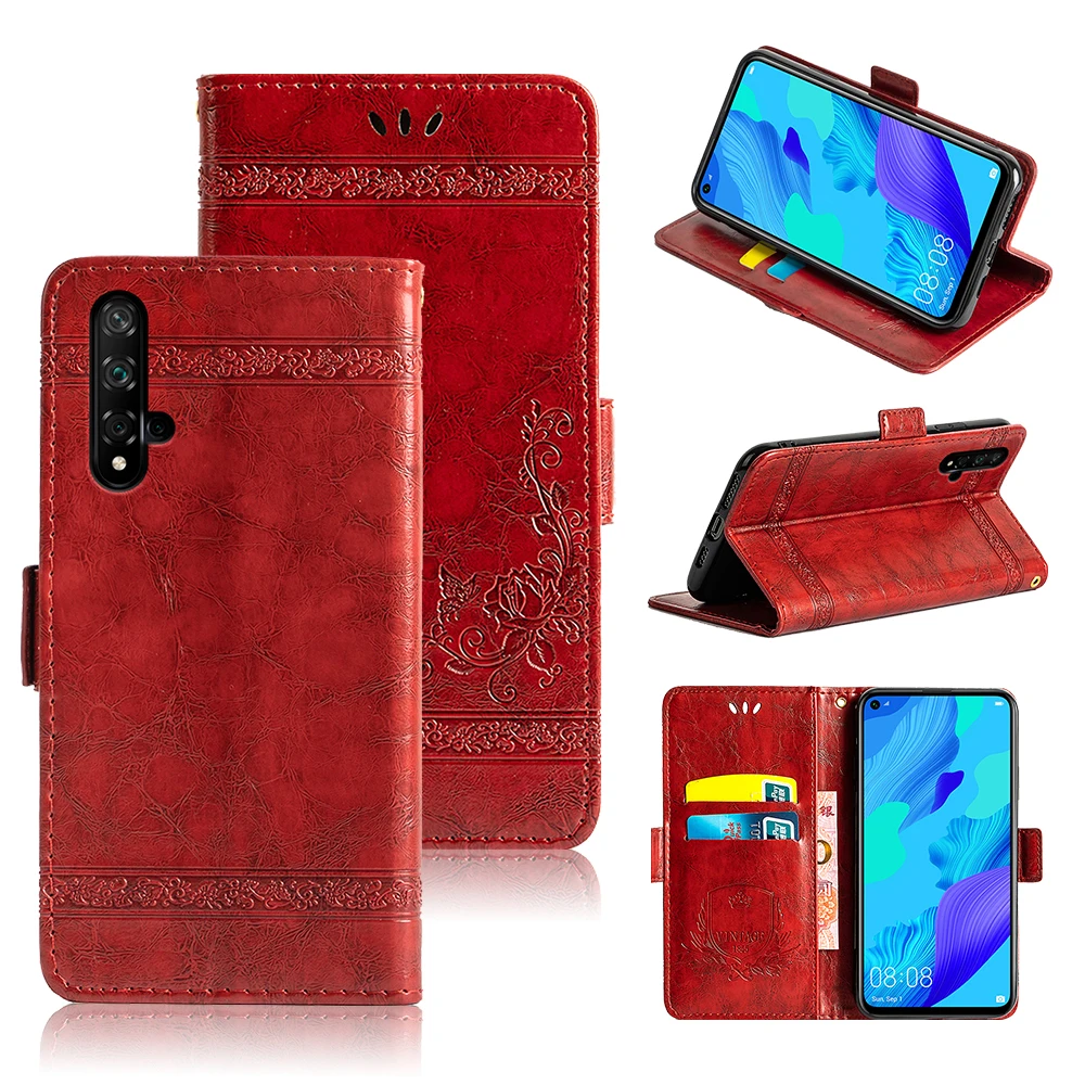 

Flip Leather Case For Huawei Nova 5 Pro Cover Luxury Wallet Magnet Silicone Cover For Huawei Nova 5i Pro Nova5 Pro 5iPro Case
