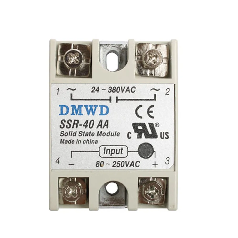 Твердотельные реле SSR-40 40A ва DA Промышленные твердотельные реле Модуль AA SSR DD SSR-40VA SSR-40DD SSR-40AA SSR-40DA