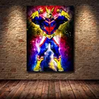 Мой герой Академия Deku All Might холст живопись плакаты и принты настенные картины для гостиной винтажный декоративный домашний декор