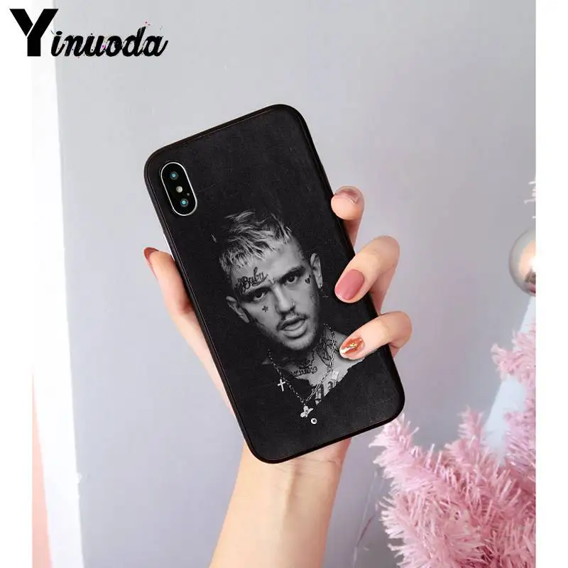 A6 Yinuoda Lil Peep Lil Bo Peep Красочный милый чехол для телефона iPhone 8 7 6 6S Plus X XS MAX 5 5S SE XR мобильный чехол - Цвет: A6
