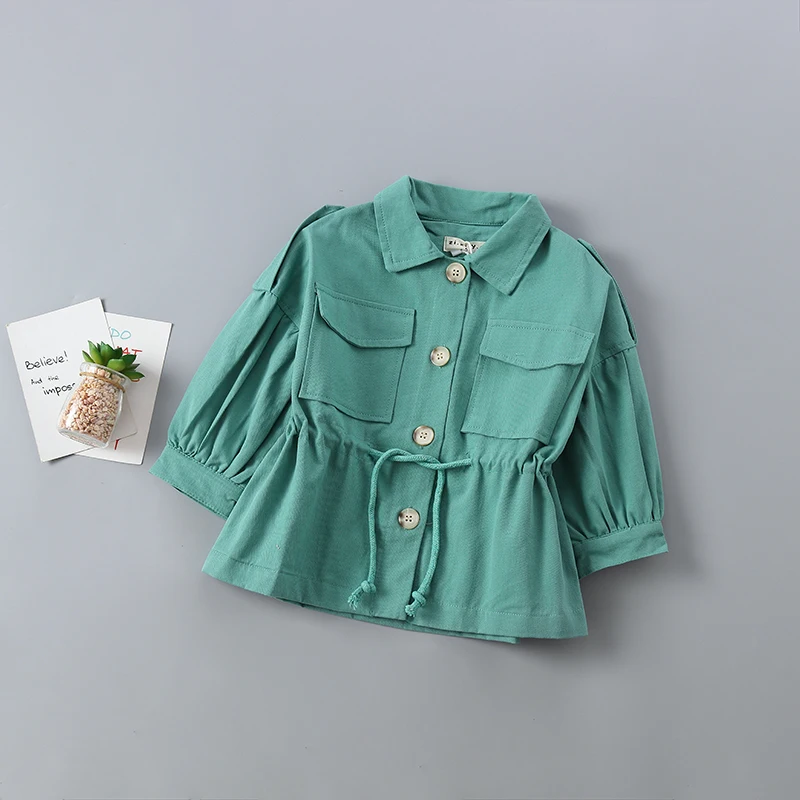 Куртка детская осенне-зимняя однотонная От 2 до 6 лет | Детская одежда и обувь