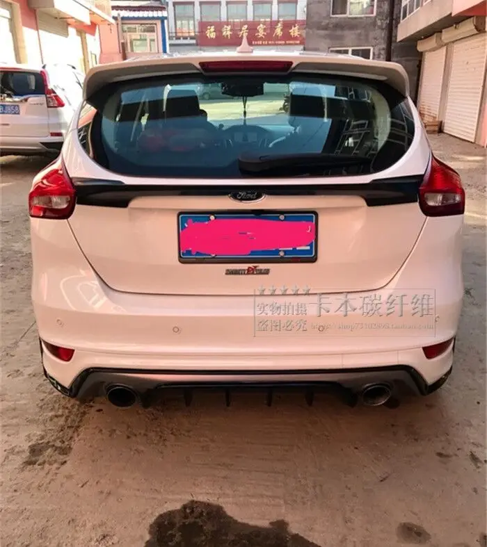 Праймер для автомобиля Ford Focus Hatchback спойлер задних сапог до середины икры крыло 2015