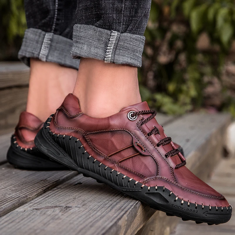 

Shoes Summer Men Man Shoes Leather Genuine Men's Summer For Men Fashion Soulier Homme Moccasins Mens Formal Sneakers Casual