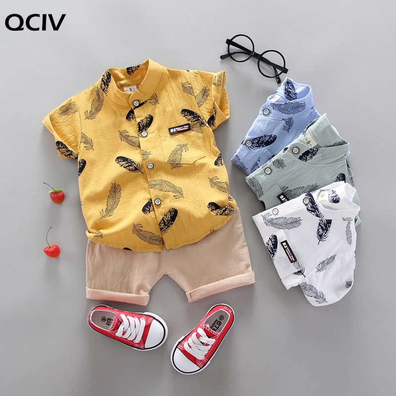 

Boy Clothing Casual Baby Girl's Summer Clothes Set Sports shirt+ Shorts Suits Clothes Cotton products Kids clothes