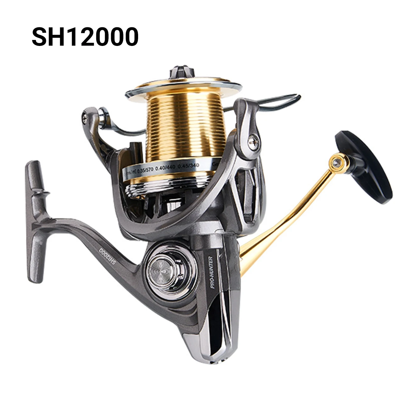 

Spinning Fishing Reel Ultralight High Speed Powerful Fishing Reel Big Wire Cup Long Range Fishing Reel SH8000-12000 Series
