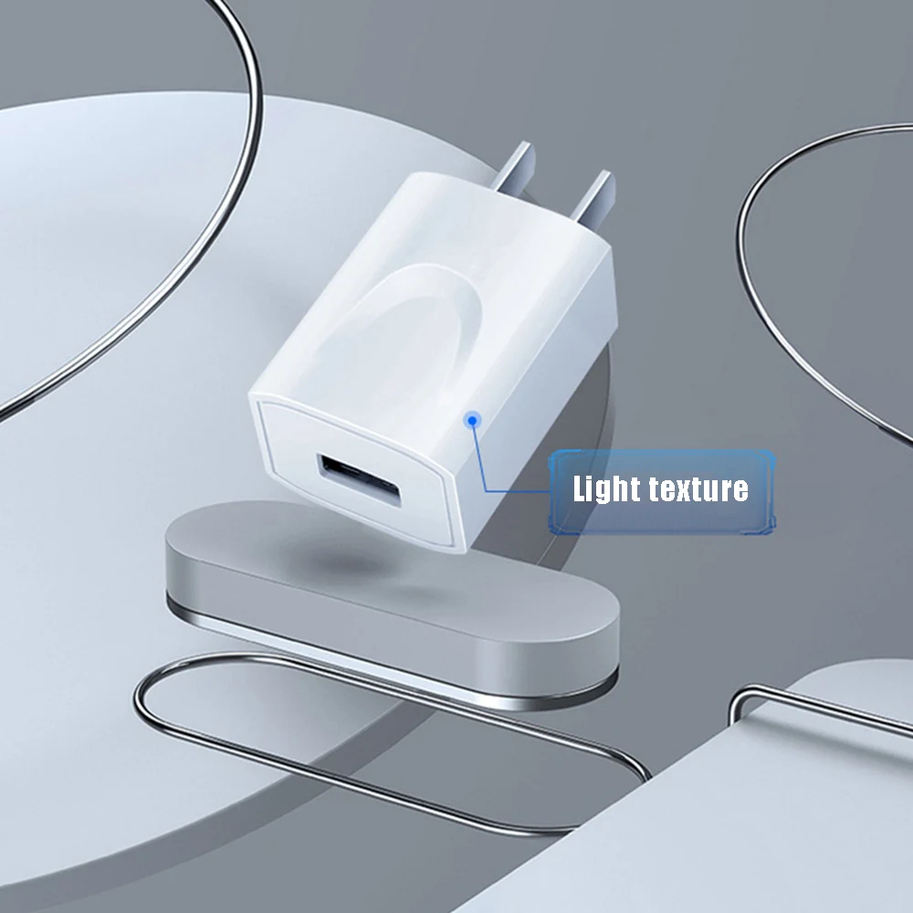 

Fast Charger USB US Plug Wall Adapter 5V/1A QC Quick Charging For iPhone 12 Pro Max 12Mini Huawei Xiaomi Mobile Phone Charger