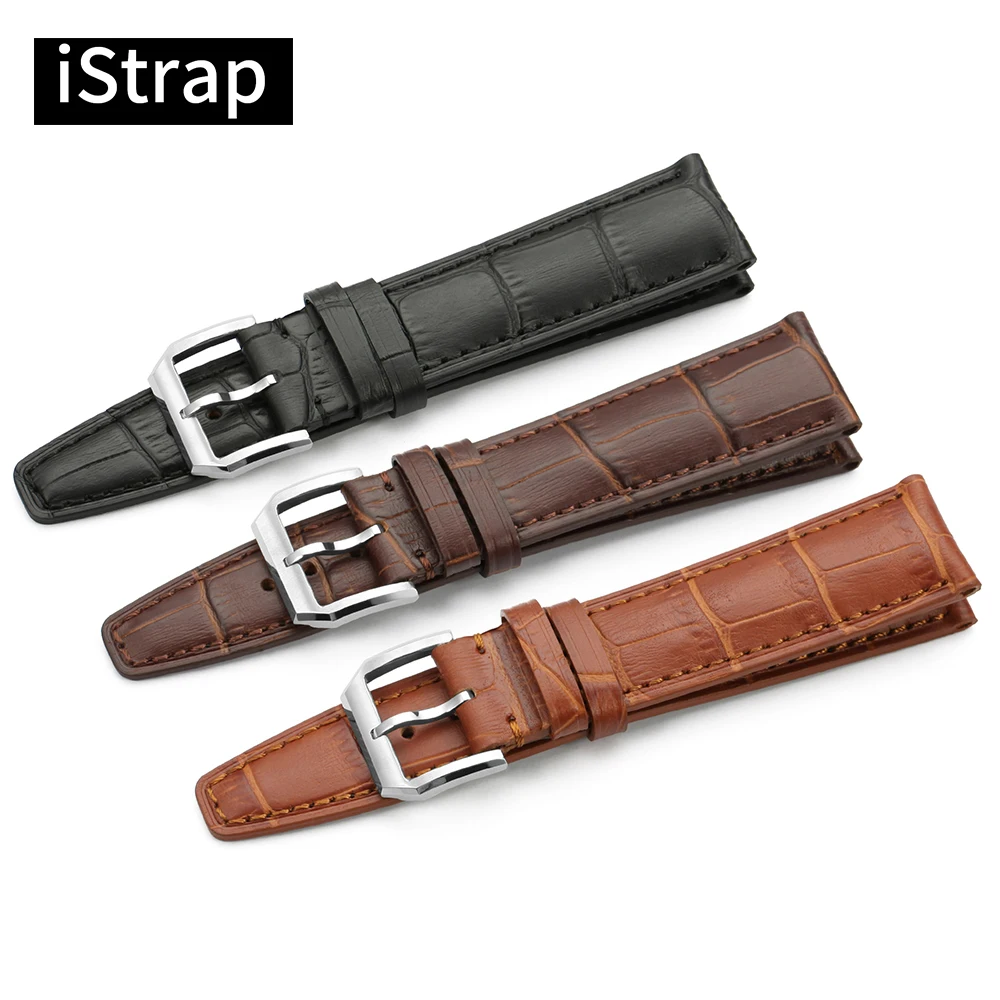Ремешок для часов iStrap ремешок из натуральной кожи 20 мм 21 22 IWC|Ремешки часов| |
