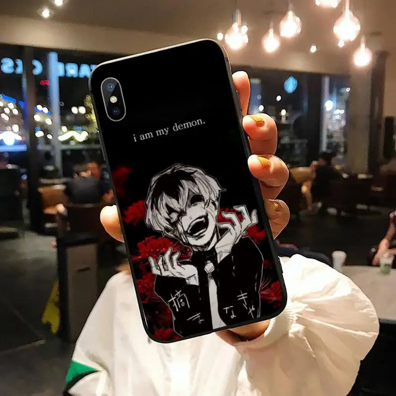 

Tokyo Ghoul Japan Anime manga Phone Case for iPhone 11 12 mini pro XS MAX 8 7 6 6S Plus X 5S SE 2020 XR luxury shell cover shell