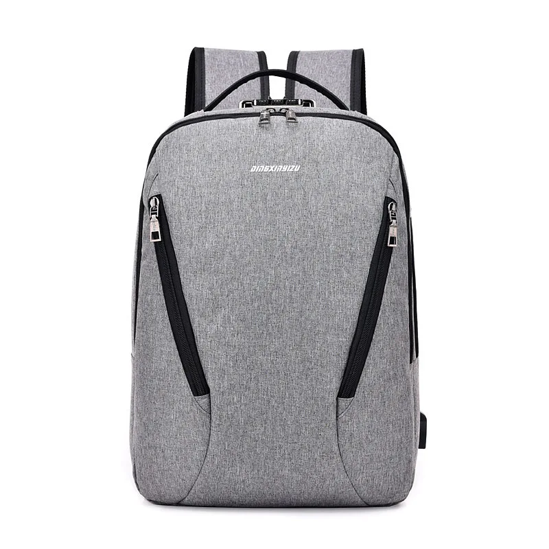 

2021 Men Shoulder Bag USB Travel Tarpaulin Fashion Bag Business Notebook Bag School Backpack Bags Bookbag