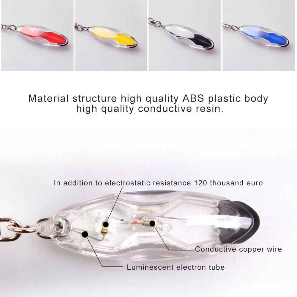 1 шт. многоцветные автомобильные антистатические разрядники брелки|Кольца для