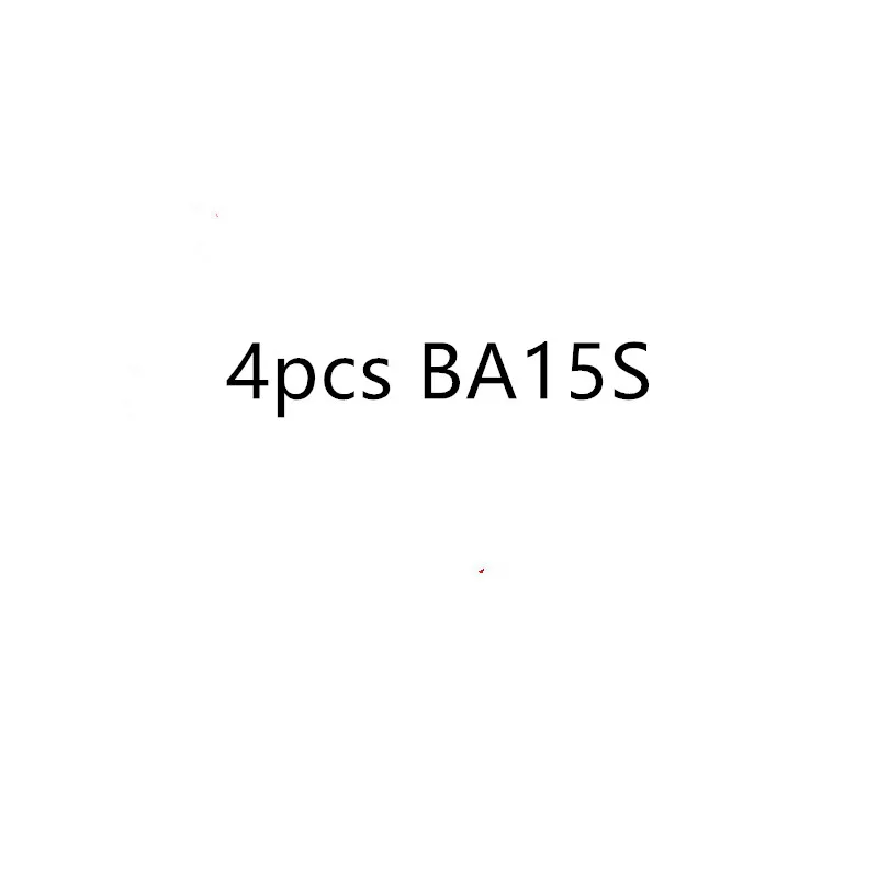4pcs BA15S 4 шт./1 шт. Автомобильный задний светильник s рулевое управление тормозной сигнал мигание Янтарный 12 В 1156PY BAU15S PY21W светодиодный 33SMD тормозной рулевой светильник - Испускаемый цвет: 4pcs BA15S