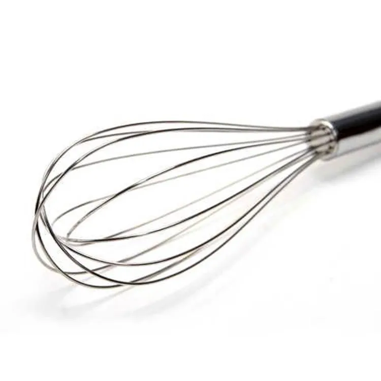 

10inches Stainless Steel Balloon Wire Whisk Manual Egg Beater Mixer Kitchen Baking Utensil Milk Cream Butter Whisk Mixer