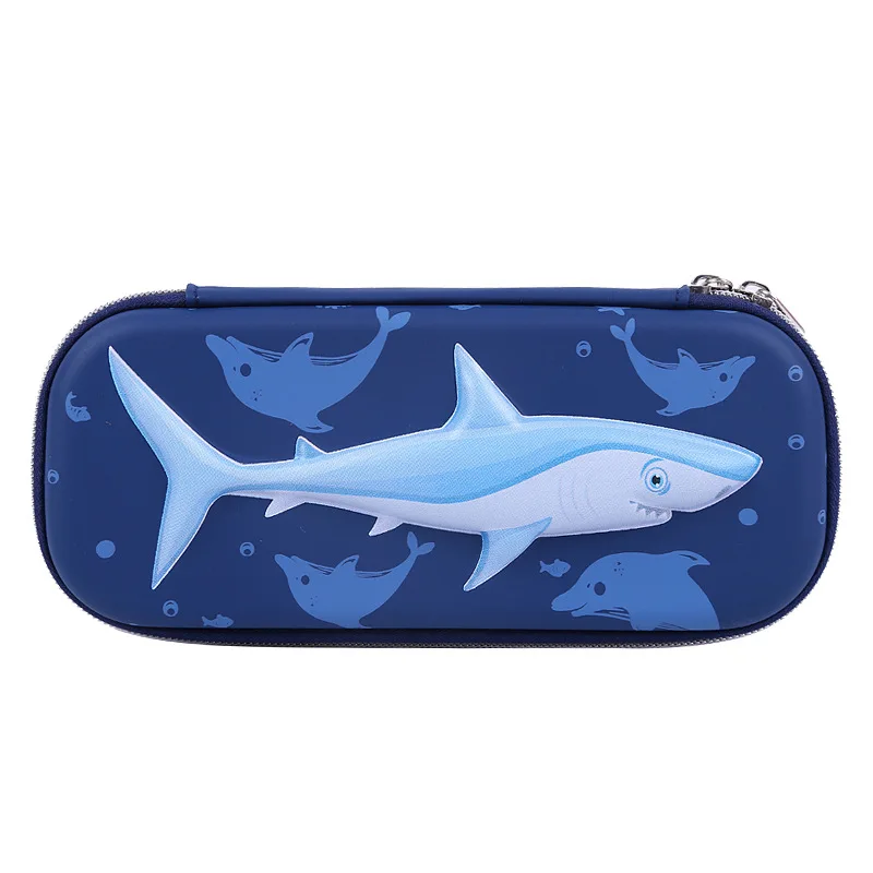 Чехол для карандашей сумка ручек и рыбок школьный чехол мальчиков милый