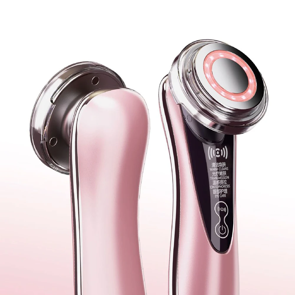 Фотонный аппарат для лифтинга лица с гальваническим ионизатором +/-устройство