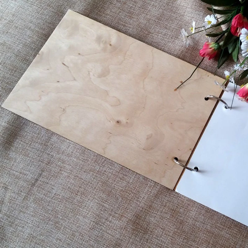 Детская Гостевая книга для свадьбы деревянная альтернатива вывеске всегда