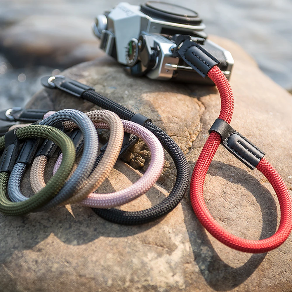 digital camera wrist strap Camera Accessories Handmade Nylon Digital Camera Wrist Hand Strap Grip Paracord Braided Wristband