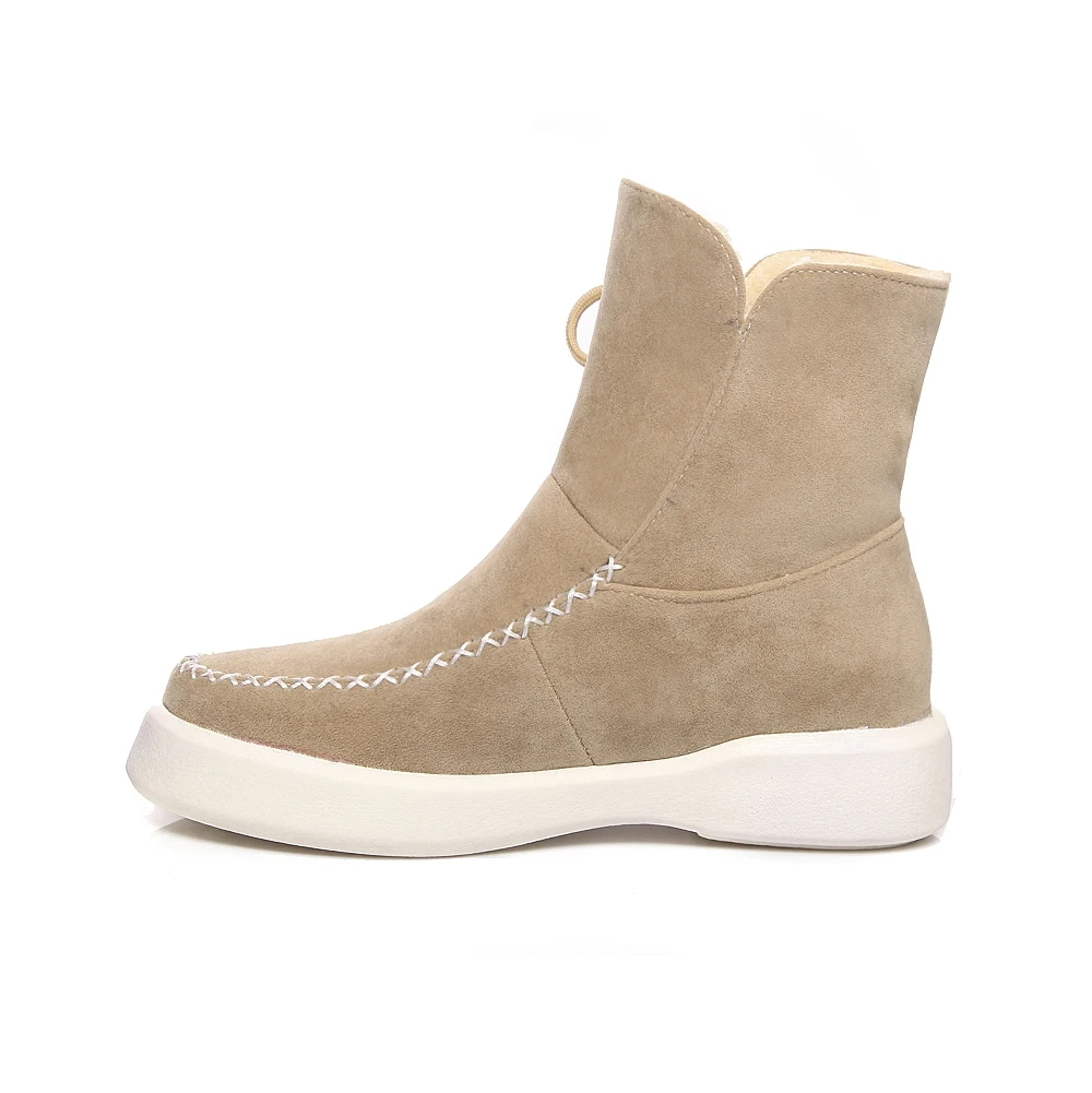 

Plus Size 34-43 Warm Snow Boots 2020 New Winter Women Snow Boots for Girls Thicken Cotton Boots Zapatos De Mujer Ankle Botas