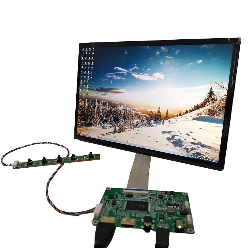 10 дюймовый монитор 2K дисплей модуль Группа Комплект IPS HD DVI VGAUSB5VDC12V два источника