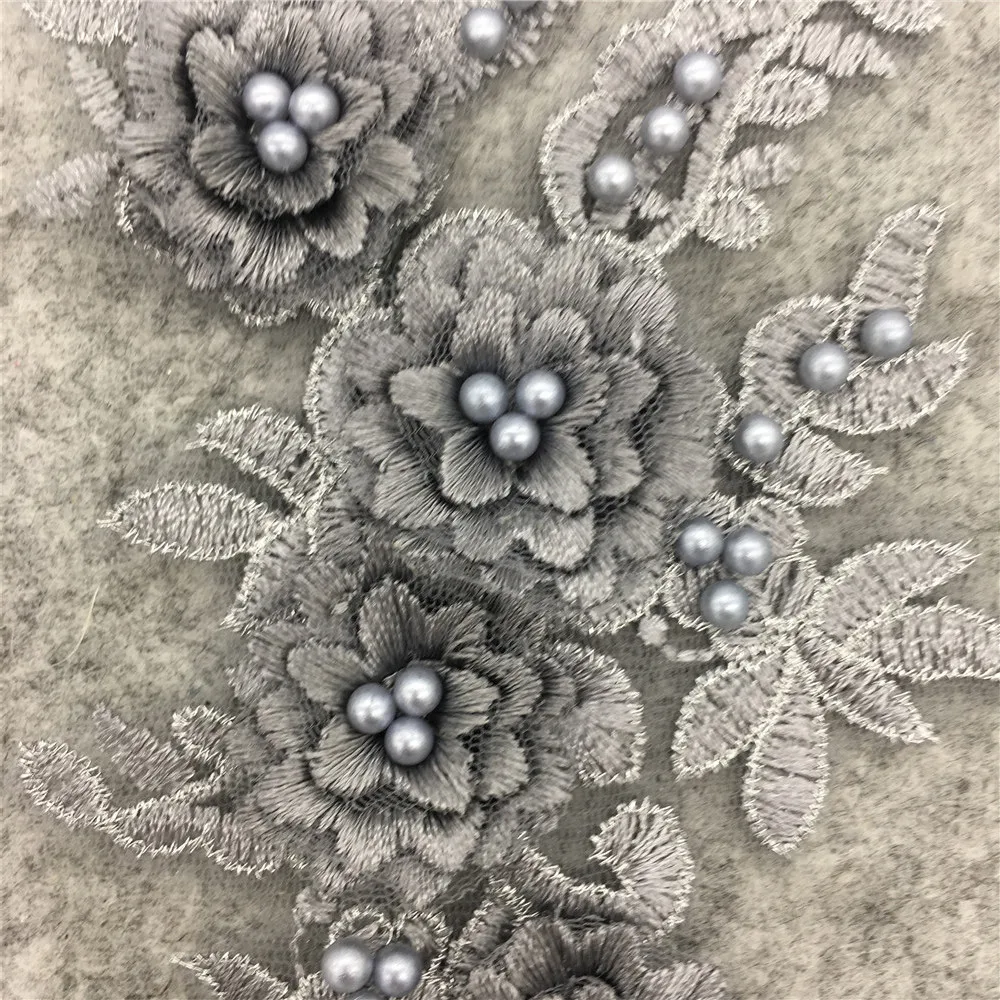 Вышивка своими руками воротник искусственное шитье Серебряное ремесло жемчуг из