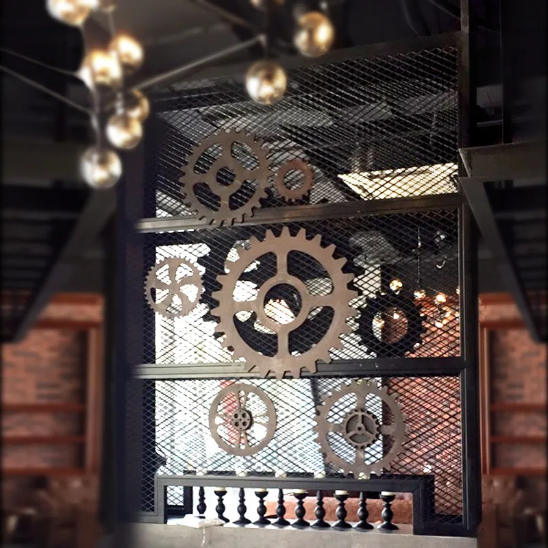 Взрывная Шестерня настенная подвесная деревянная ремесла персональные