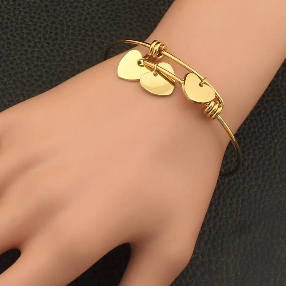 Оптовая продажа модные ювелирные изделия из нержавеющей стали браслет в виде