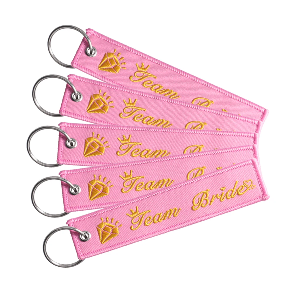 Модный брелок Chaveiro цепочка для свадебной вечеринки женщин розовое золото |