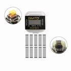 Для Wotofo Profile RDA unit RTA Mesh Style катушки A1 0.13Ohm S316 0.12Ohm Ni80 0.16Ohm нагревательная катушка Wire 10 шт.кор.