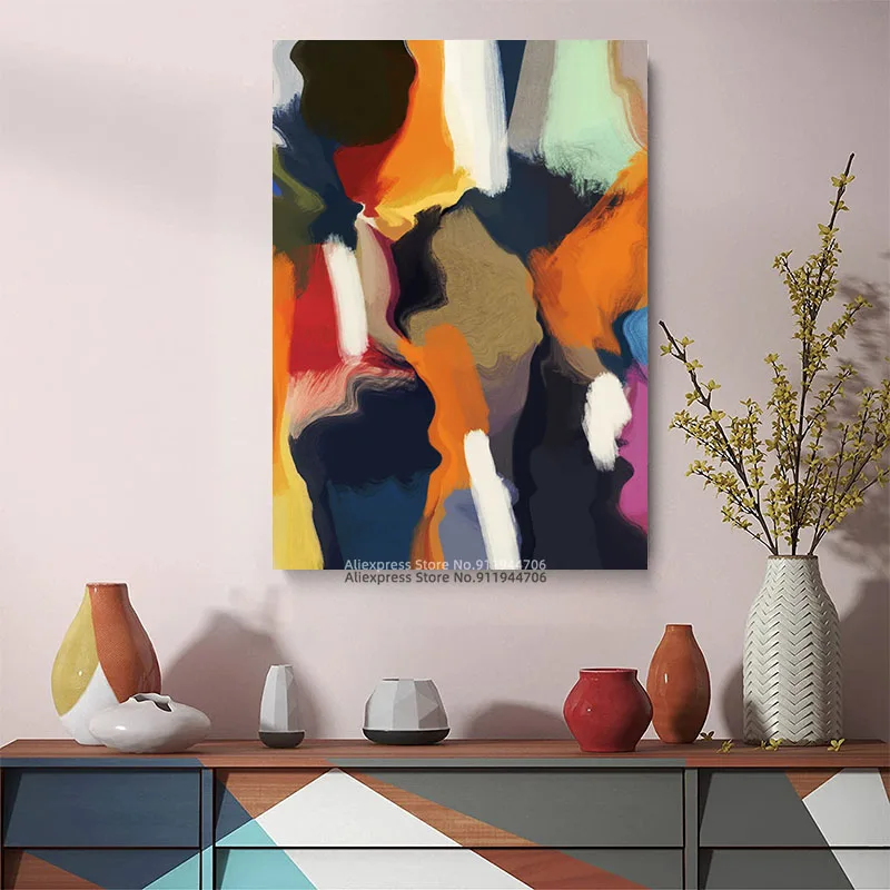 Абстрактный настенный постер Andromeda абстрактная фотография детской стены для