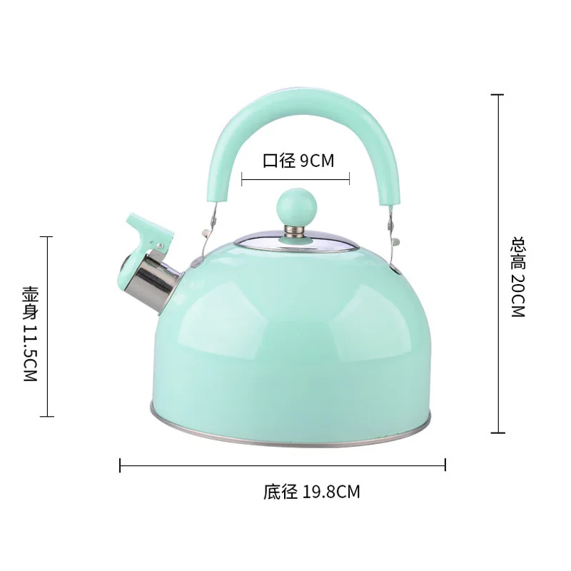 Полусферический индукционный чайник из нержавеющей стали 2 5 л|Чайники| |