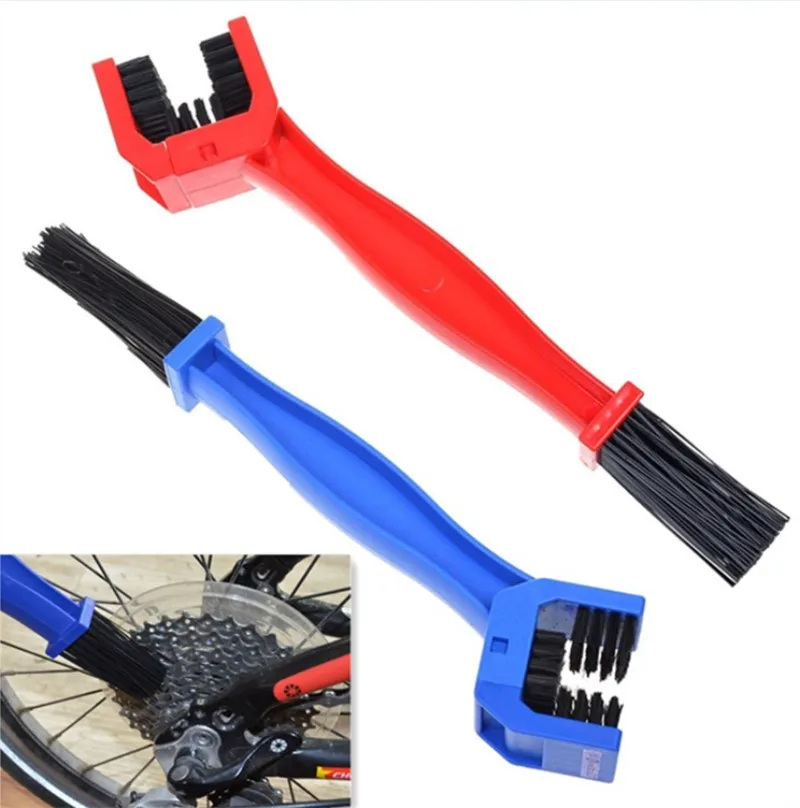 Пластик езды на велосипеде мотоцикле и велосипедные щетка для чистки цепи