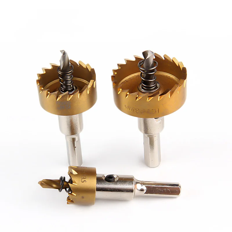 

M35 HSS High Speed Steel Cobalt-containing Drill Bit Hole Saw Cutting Opener Cutter Holesaw Multi-tooth Metal 38mm