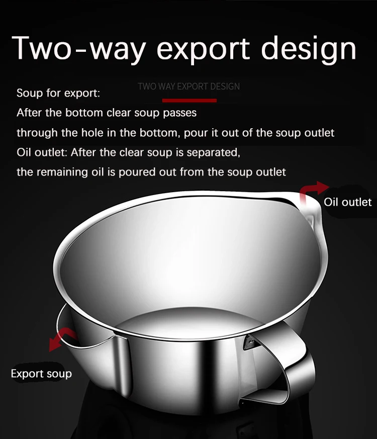 Масляный сепаратор из нержавеющей стали 304 масла масляный фильтр кастрюля смазка