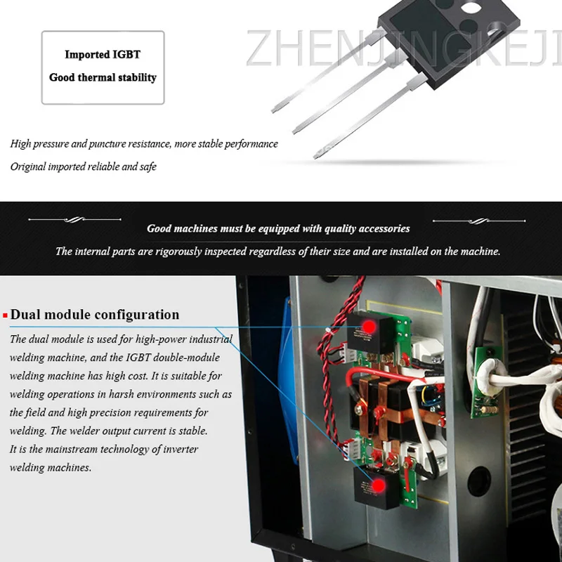 

Metal Arc Welder Carbon Dioxide Gas Arc Welder High Power Industrial Welder Semiautomatic Welder Manual welder Dual use Tool