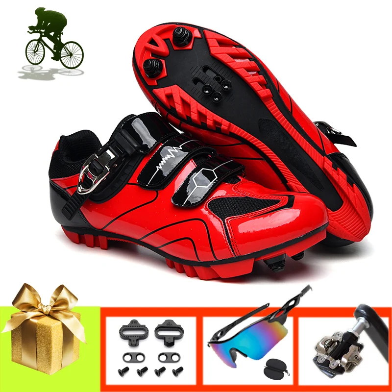 Cycling shoes mtb SPD Cleat Pedals Men Outdoor Breathable Bike Shoes self-locking women Professional Bicycle Racing Sneakers
