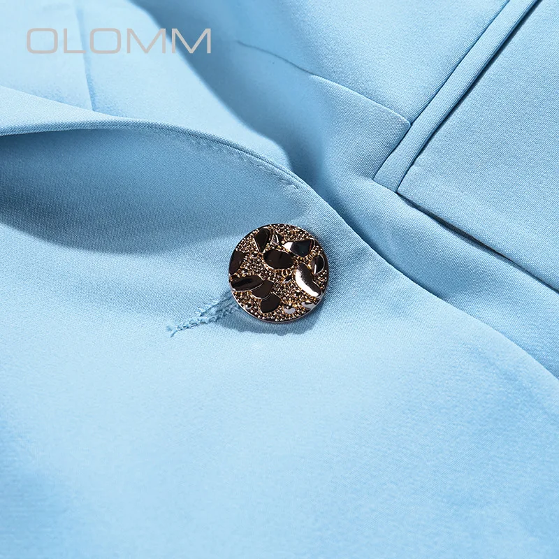 Новый модный элегантный женский костюм Super Fire на осень и зиму уличный двубортный