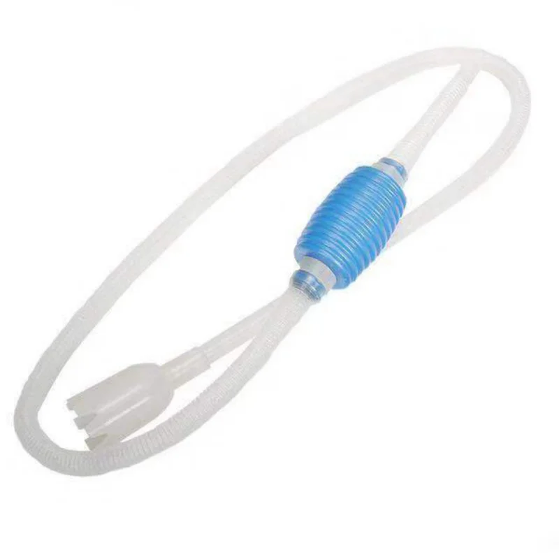 

1pcs Aquarium Fish Tank Cleaner Vacuum Pump Hourglass Filter Simple Fish Tank Vacuum Siphon Pump Cleaning Tool Fast Delivery