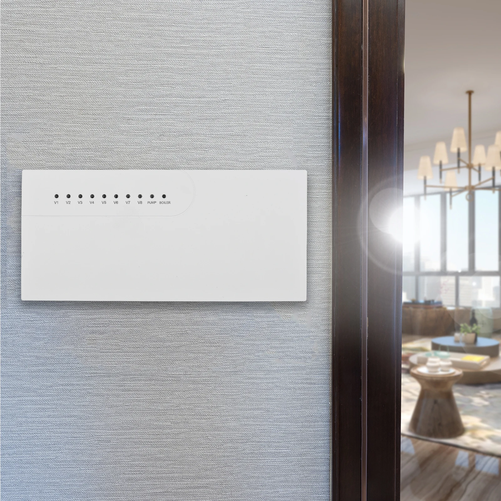 

S-mart концентратор контроллер 8-канальный концентратор 220В с светодиодный индикатором для системы подогрева пола температура кондиционера