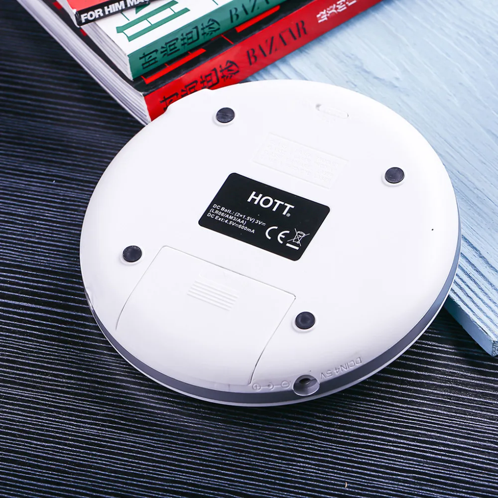 Портативный CD-плеер с ЖК-дисплеем аудио Музыка Путешествия cd плееры MP3 плеер CD-DA CD-RW поддержка джаза/Рок звуковой эффект